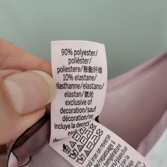 Victoria's Secret Crushed Velvet Slip Nightie Gown M/L Dusty Pink Intimate Sleep - Picture 7 of 7